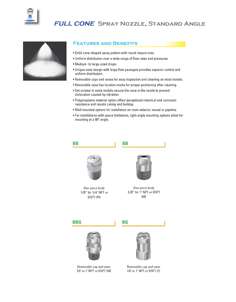 FULLCONE SPRAYNOZZLE